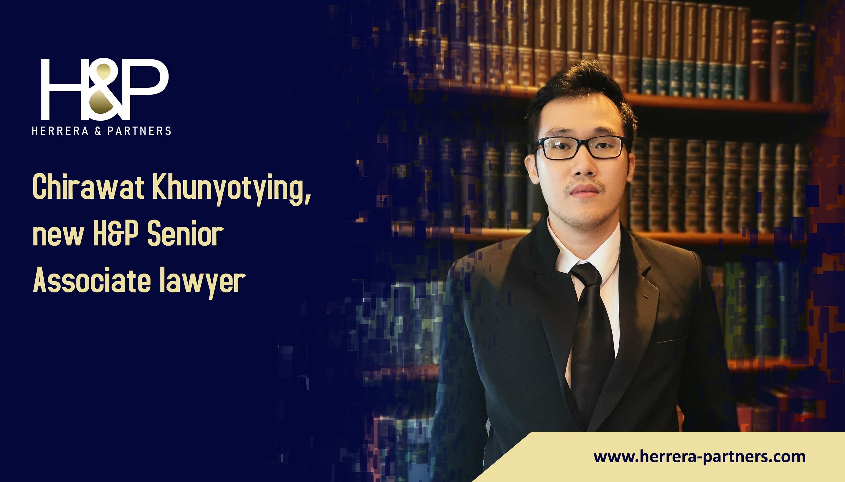 Chirawat Khunyotying, new H&P Senior Associate lawyer Attorney for litigation in Chiang Mai and Bangkok