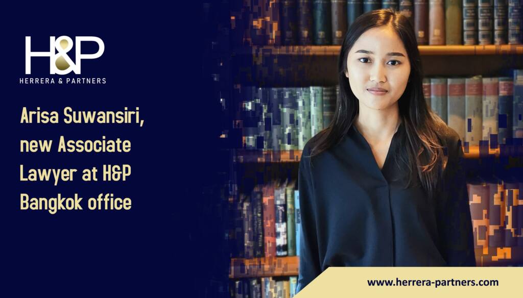 Arisa Suwansiri, new Associate Lawyer at H&P Bangkok office Corporate Lawyer