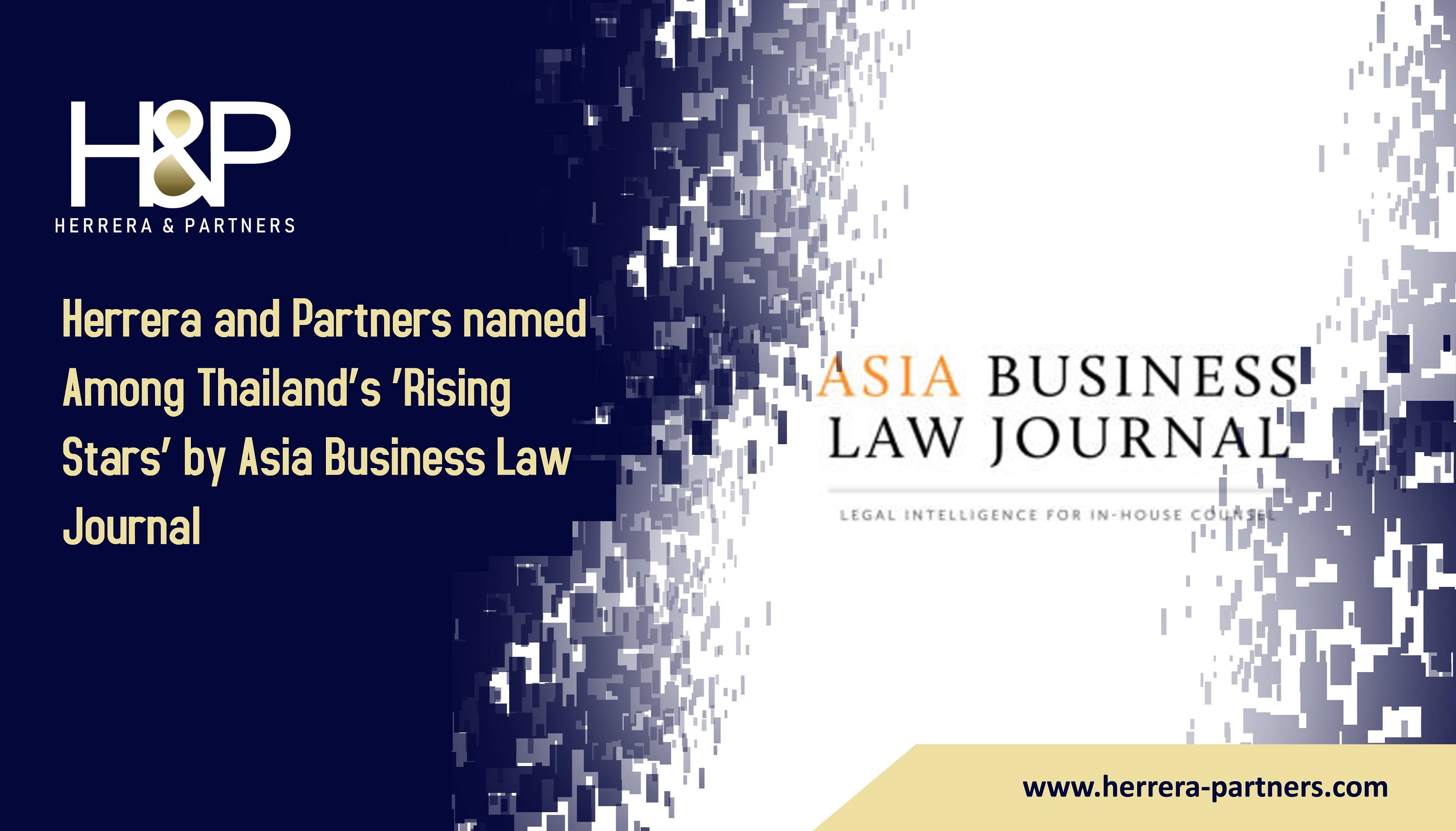 Herrera and Partners named Among Thailand’s ‘Rising Stars’ by Asia Business Law Journal