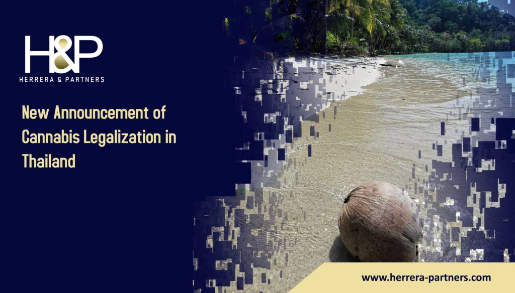 New announcement on Cannabis Legalization in Thailand H&P law firm