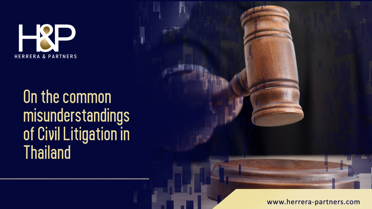 On the common misunderstandings of civil litigation in Thailand HP Bangkok leading law firm
