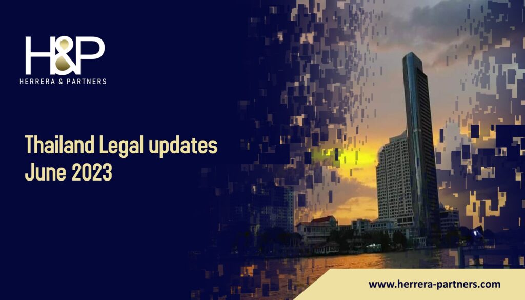 Thailand Legal Updates June 2023 HP Leading law firm in Bangkok 1