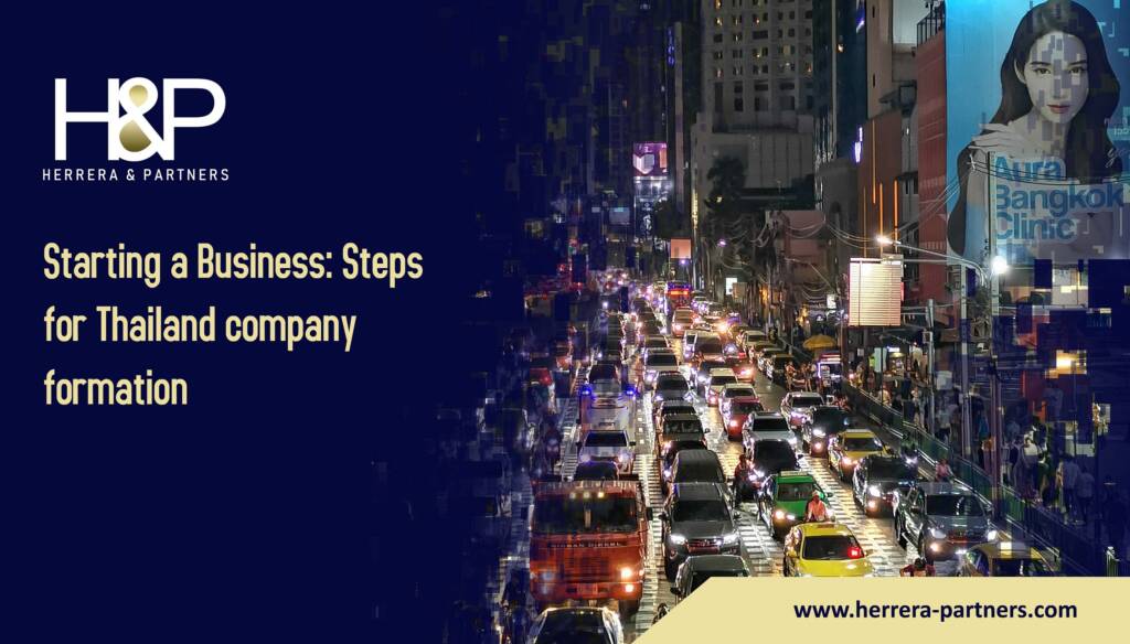 Starting a Business Steps for Thailand Company Formation H&P Company set up in Thailand